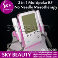2 in 1 Multipolar RF Electroporation Skin Rejuvenation Beauty Equipment No Needle Mesotherapy Device
